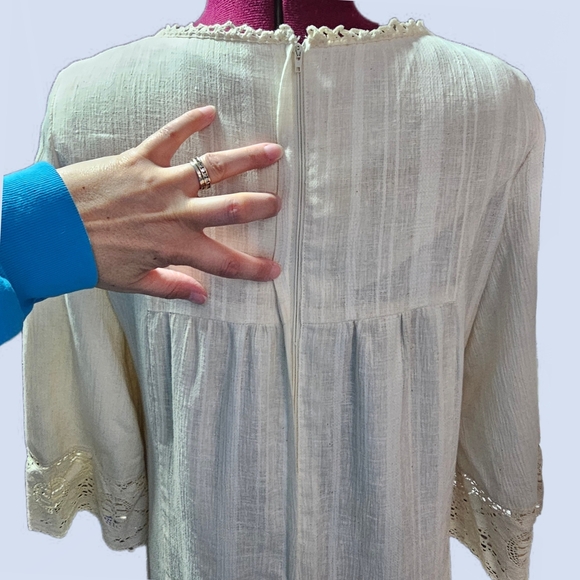 Vintage Mid-Century Nightgown, Dating From The 1950s–Early 1960s, Made In The US - Picture 15 of 16